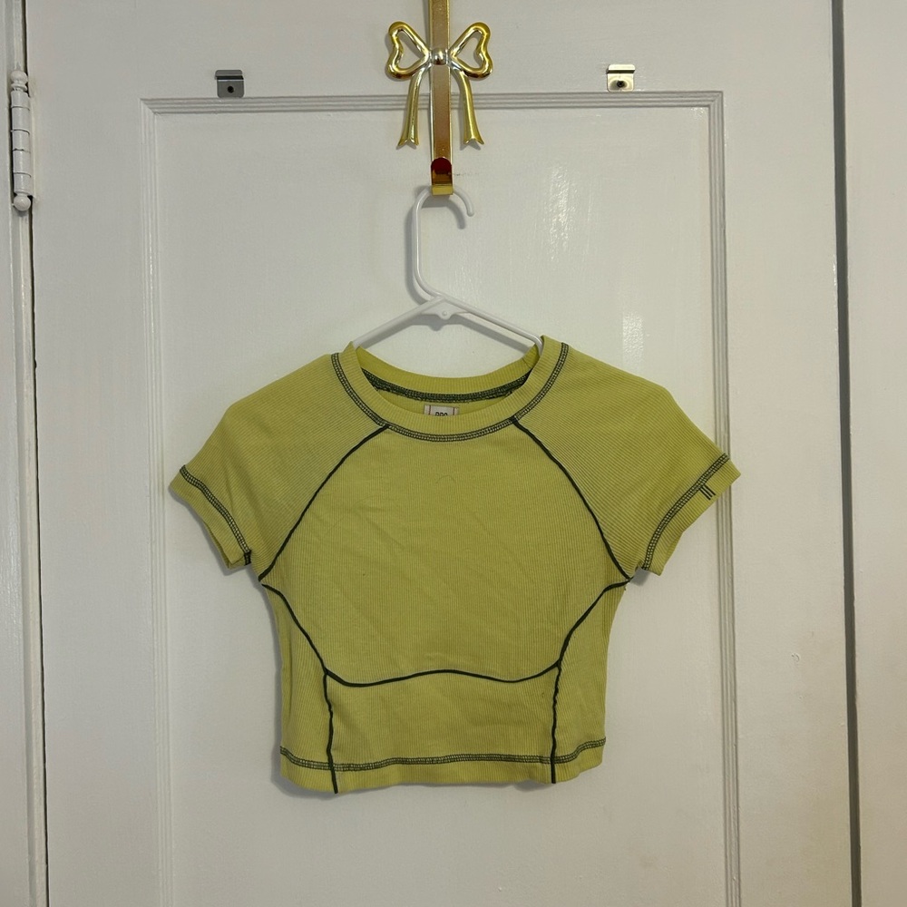 BDG Lime Green Crop Top